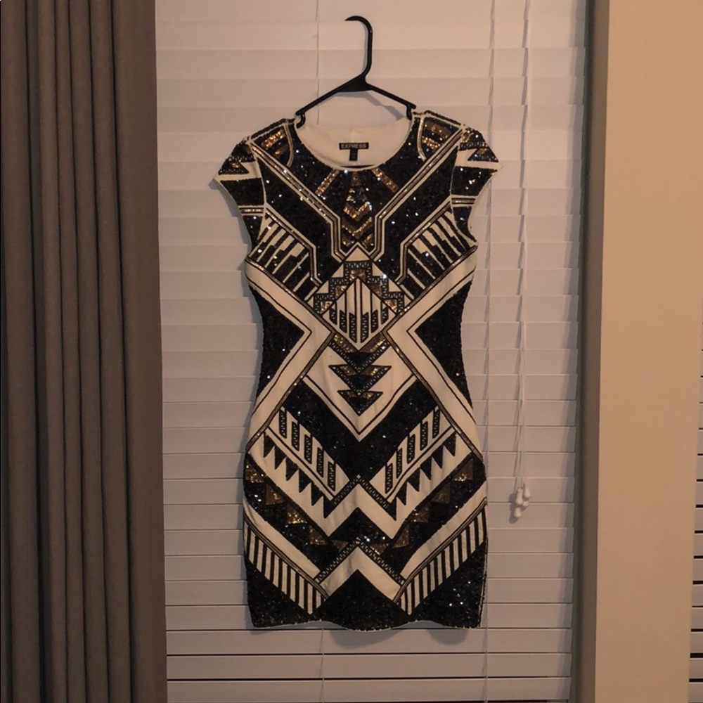 Express Sparkle Dress